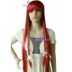 Women's 100cm Red Long Fashion Wig cosplay wig