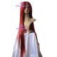 Women's 100cm Red Long Straight Cosplay Wig