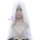 Women's 100cm White Long Straight version2 Cosplay Wig