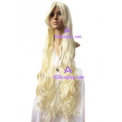 Women's 120cm Blond Long Curly Cosplay Wig