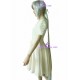 Women's 130cm White Long Straight Fashion Wig cosplay wig