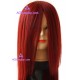 Women's 150cm Claret Long Straight Fashion Wig cosplay wig