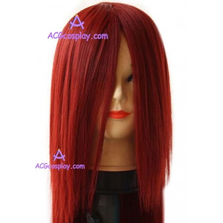 Women's 150cm Claret Long Straight Fashion Wig cosplay wig