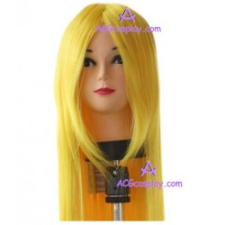 Women's 150cm Yellow Long Straight Fashion Wig cosplay wig