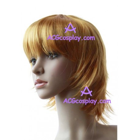 Women's Auburn Short Curly Cosplay Wig