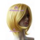 Women's Blond Short Straight Cosplay Wig