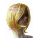 Women's Blond Short Straight Cosplay Wig