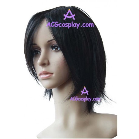 Women's Black Short Curly Cosplay Wig