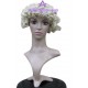 Women's Blond Short Curly Judge Cosplay Wig