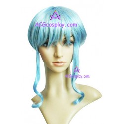 Women's Blue 40cm Fashion Wig cosplay wig