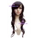 Women's Brown 54cm Long Curly Wig version1 cosplay wig