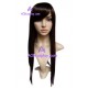 Women's Brown 58cm Long Straight Wig cosplay wig