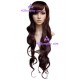 Women's Brown 61cm Long Natural Wavy Wig cosplay wig