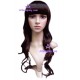 Women's Brownish Black 58cm Long And Curly Wig cosplay wig