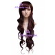 Women's Brownish Black 65cm Long Curly Wig cosplay wig