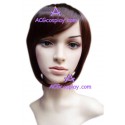 Women's Brownish Yellow 24cm Short Straight Wig cosplay wig