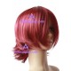 Women's Burgundy Short Wig cosplay wig