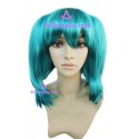 Women's Green 32cm Fashion Wig cosplay wig