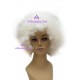 Women's White Short Cosplay Wig