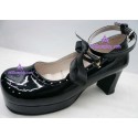 LoLiDa style black princess shoes lolita shoes boots cosplay shoes