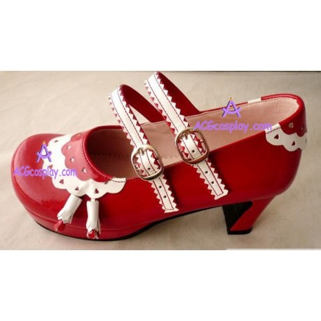 LoLiDa style clasp broken with princess shoes lolita shoes boots cosplay shoes