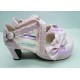 Pink princess shoes lolita shoes boots cosplay shoes