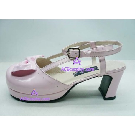 Pink princess shoes version3 lolita shoes boots cosplay shoes