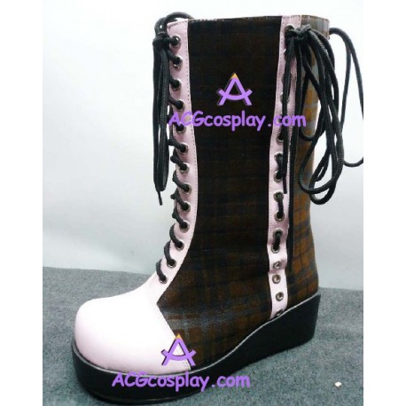 Princess boots dress black version3 lolita shoes boots cosplay shoes