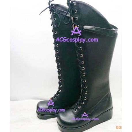 Princess boots dress black version5 lolita shoes boots cosplay shoes