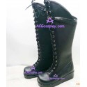 Princess boots dress black version5 lolita shoes boots cosplay shoes