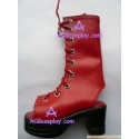 Red Martin paragraph boots version1 lolita shoes boots cosplay shoes