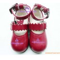 Red Martin shoes lolita shoes boots cosplay shoes