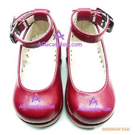 Red Martin shoes version5 lolita shoes boots cosplay shoes