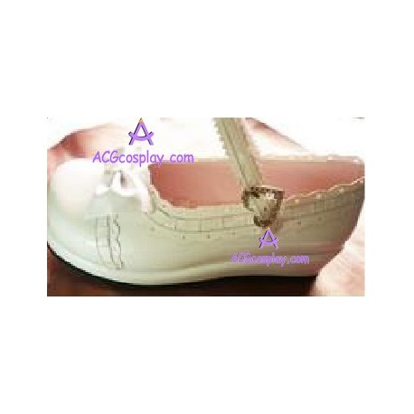 Round head bowknot lace clasp princess shoes version1 lolita shoes boots cosplay shoes