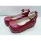 Round head wedges princess shoes lolita shoes boots cosplay shoes