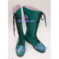 Sherpa deep blue paragraph boots lolita shoes boots cosplay shoes