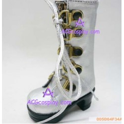 Silver Martin of bud silk boots lolita shoes boots cosplay shoes