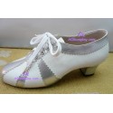 Spring and autumn silvery white male Betty paragraph lovers Latin blazer lolita shoes boots cosplay shoes