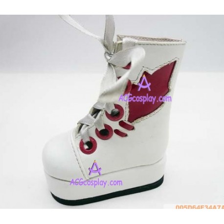 White Martin paragraph shoes version2 lolita shoes boots cosplay shoes