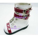 White Martin paragraph shoes version3 lolita shoes boots cosplay shoes