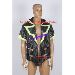 Kamen Rider Necrom Cosplay Costume Hoodie Jacket Only Faux Leather Jacket
