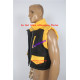 Street Fighter Charle Nash Cosplay Costume Vest Only Quilted Style Vest