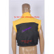 Street Fighter Charle Nash Cosplay Costume Vest Only Quilted Style Vest