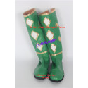 Power Rangers Green Ninjetti Ranger Cosplay Shoes boots none split toe