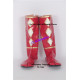 Power Rangers Red Ninjetti Ranger Cosplay Shoes boots