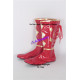 Power Rangers Red Ninjetti Ranger Cosplay Shoes boots