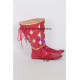 Power Rangers Red Ninjetti Ranger Cosplay Shoes boots