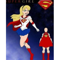 Commission Request Super Girl Cosplay Costume