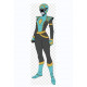 Commission Request Omega Ranger Yellow Blue Green Light Grey Cosplay Costumes and Cosplay Boots