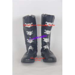 Power Rangers in Space Silver Space Ranger Zhane in Space Andros Cosplay Boots Shoes